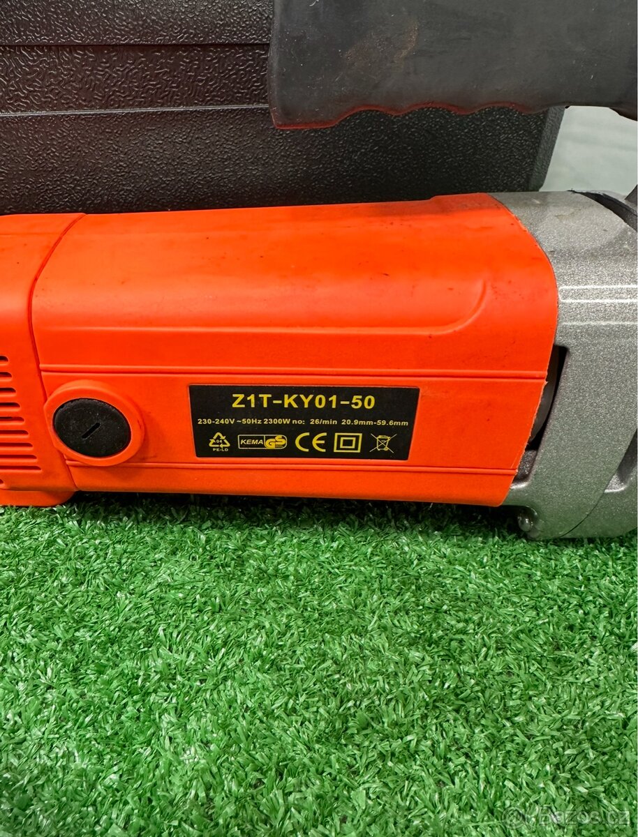 Závitořez, řezačka závitů na trubky, elektrická závitnice - 7