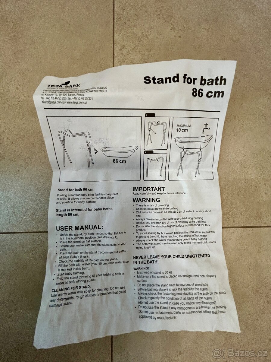 Vanička se stojanem a příslušenstvím - 7