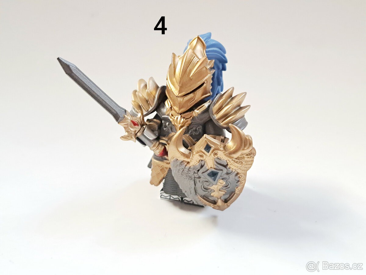 Minifigurky rytíři (6), typ Lego - 7