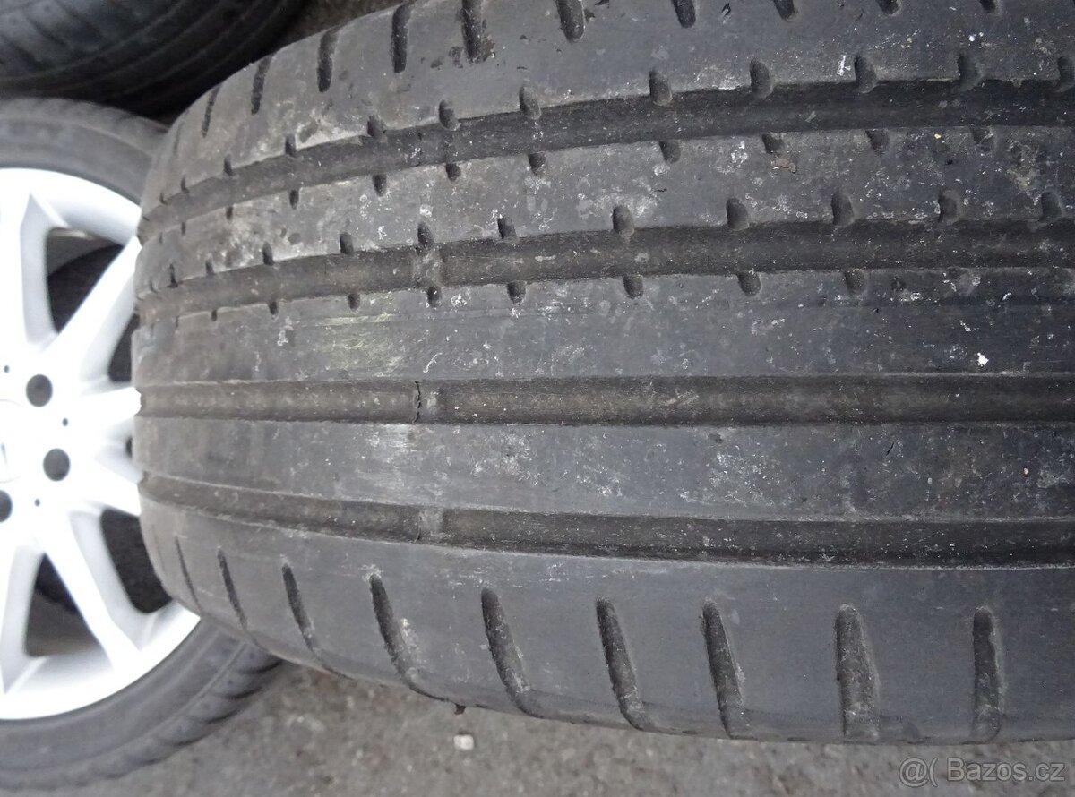 Alu disky origo Mercedes, 17", 5x112,ET 49, letní sada - 7