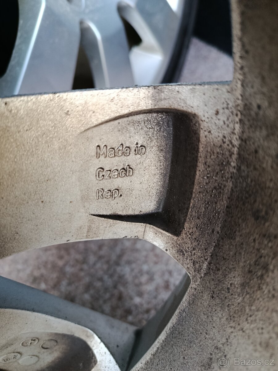 Prodám ALU kola i s pneu - 7