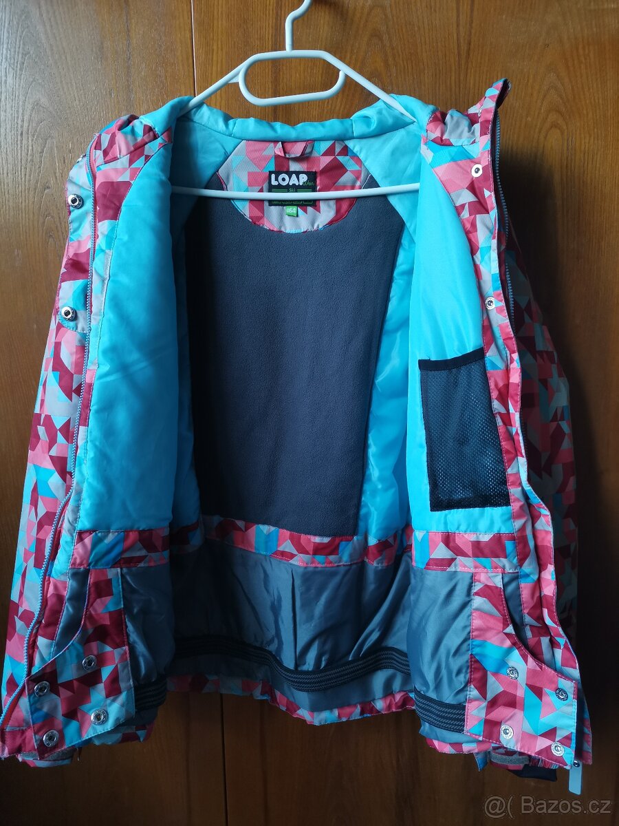 Luxusní barevná dětská lyžařská bunda značky Loap - 7