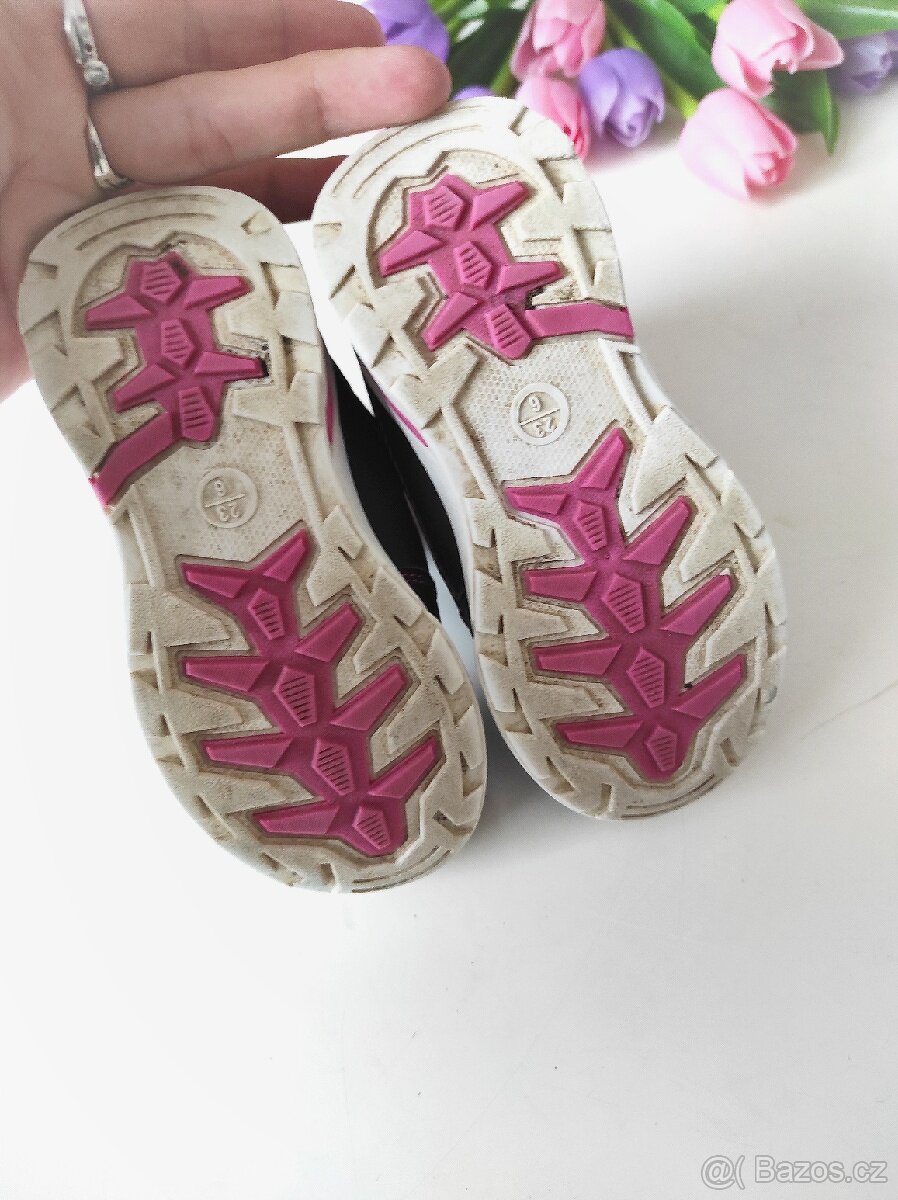 Zimní boty / sněhule pro holčičku velikost 23 - 7