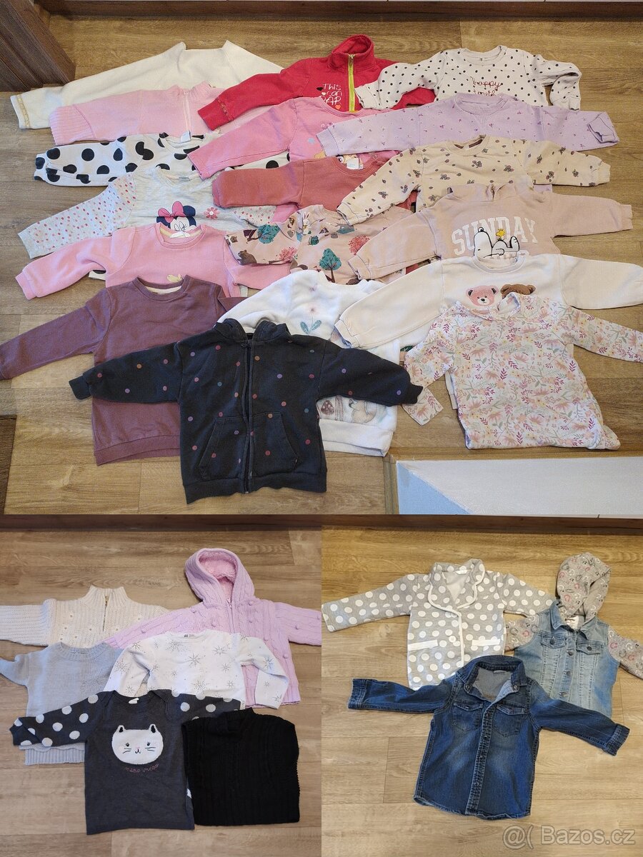 Mix oblečení pro holčičku vel. cca 92 - 7