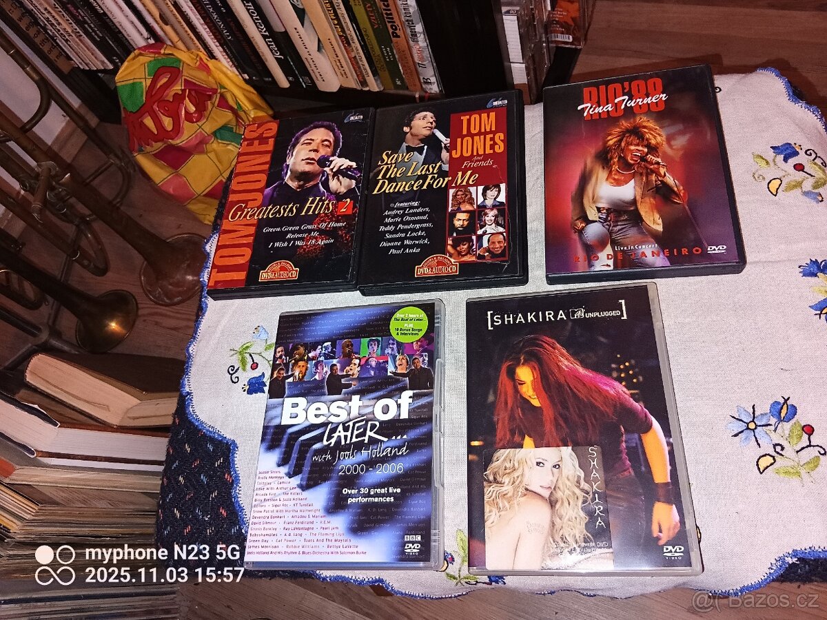 Hudební DVD blu-ray pop rock metal - 7