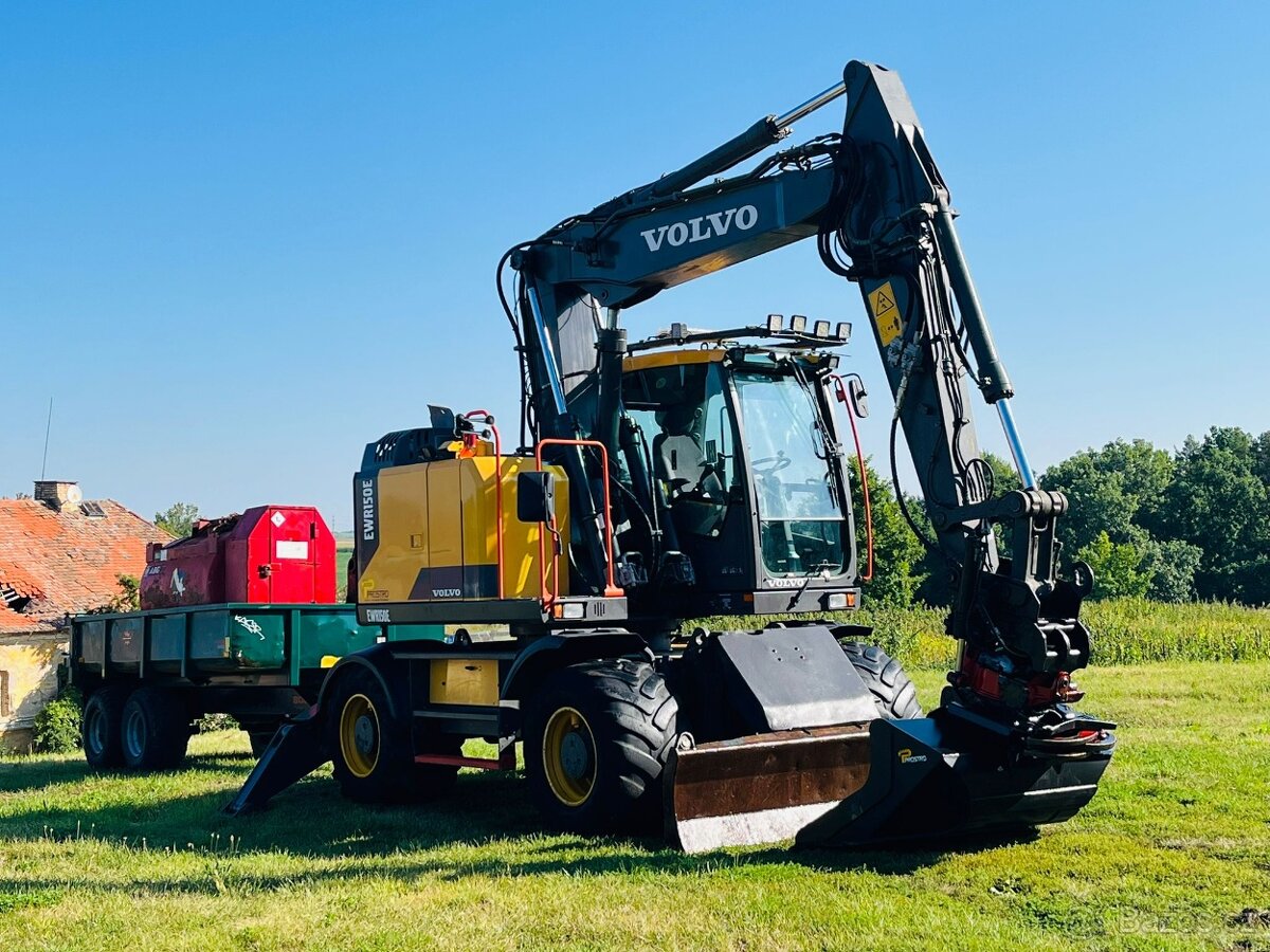 Kolové rypadlo Volvo EWR150E - 7