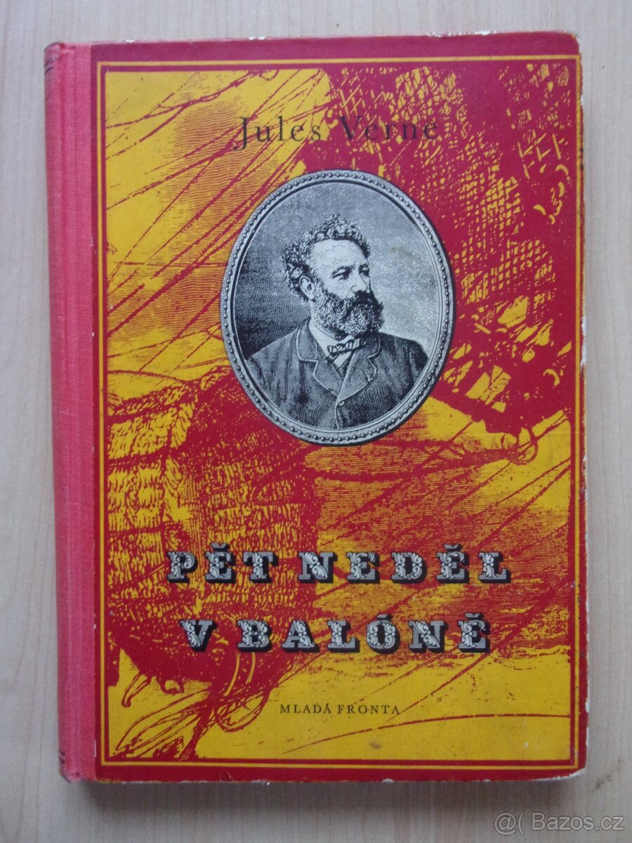 KOMIKS - MODRÁ PĚTKA, J. VERNE - PĚT NEDĚL V BALONĚ - 7