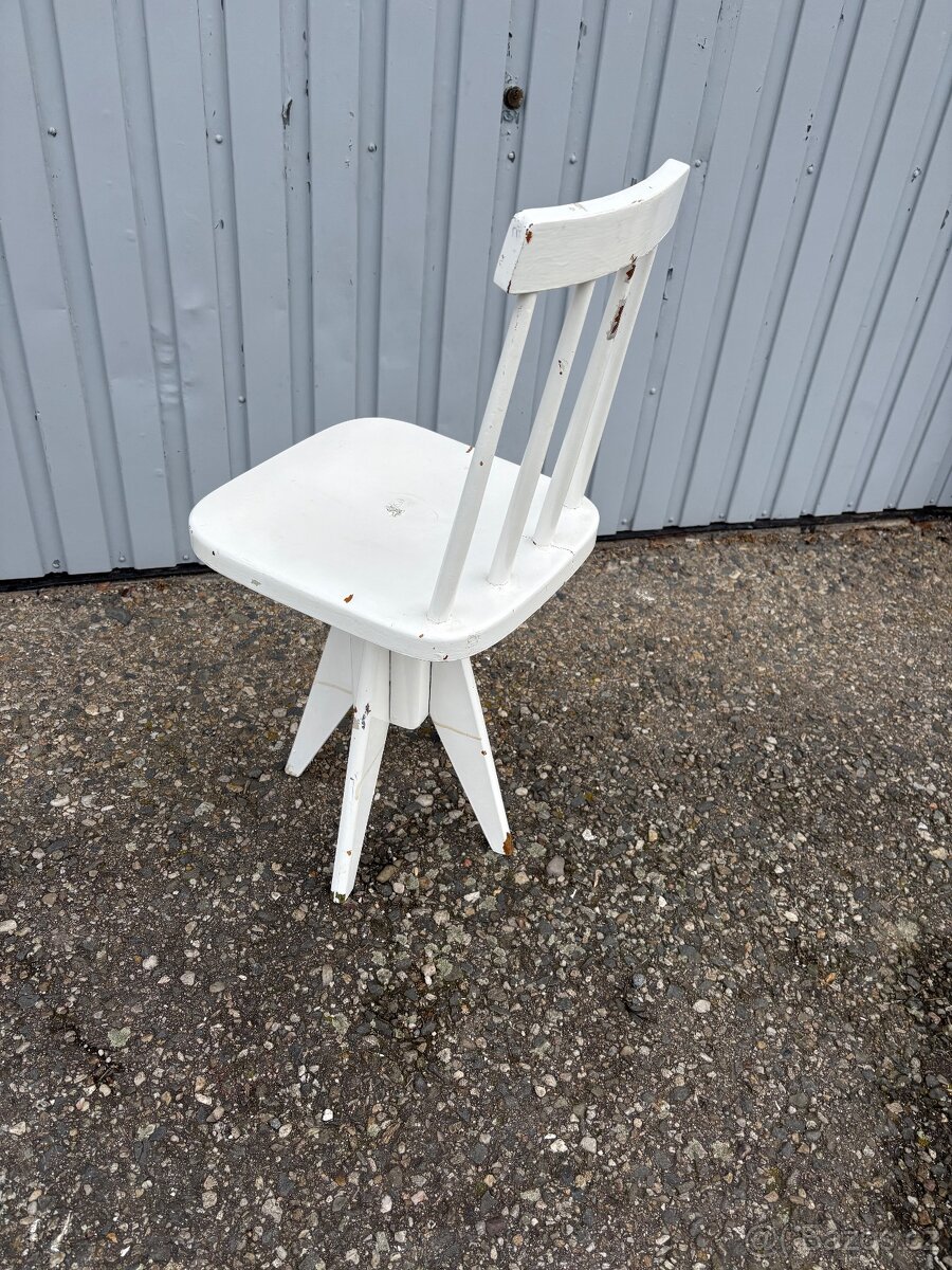 Retro otočná židle - 7