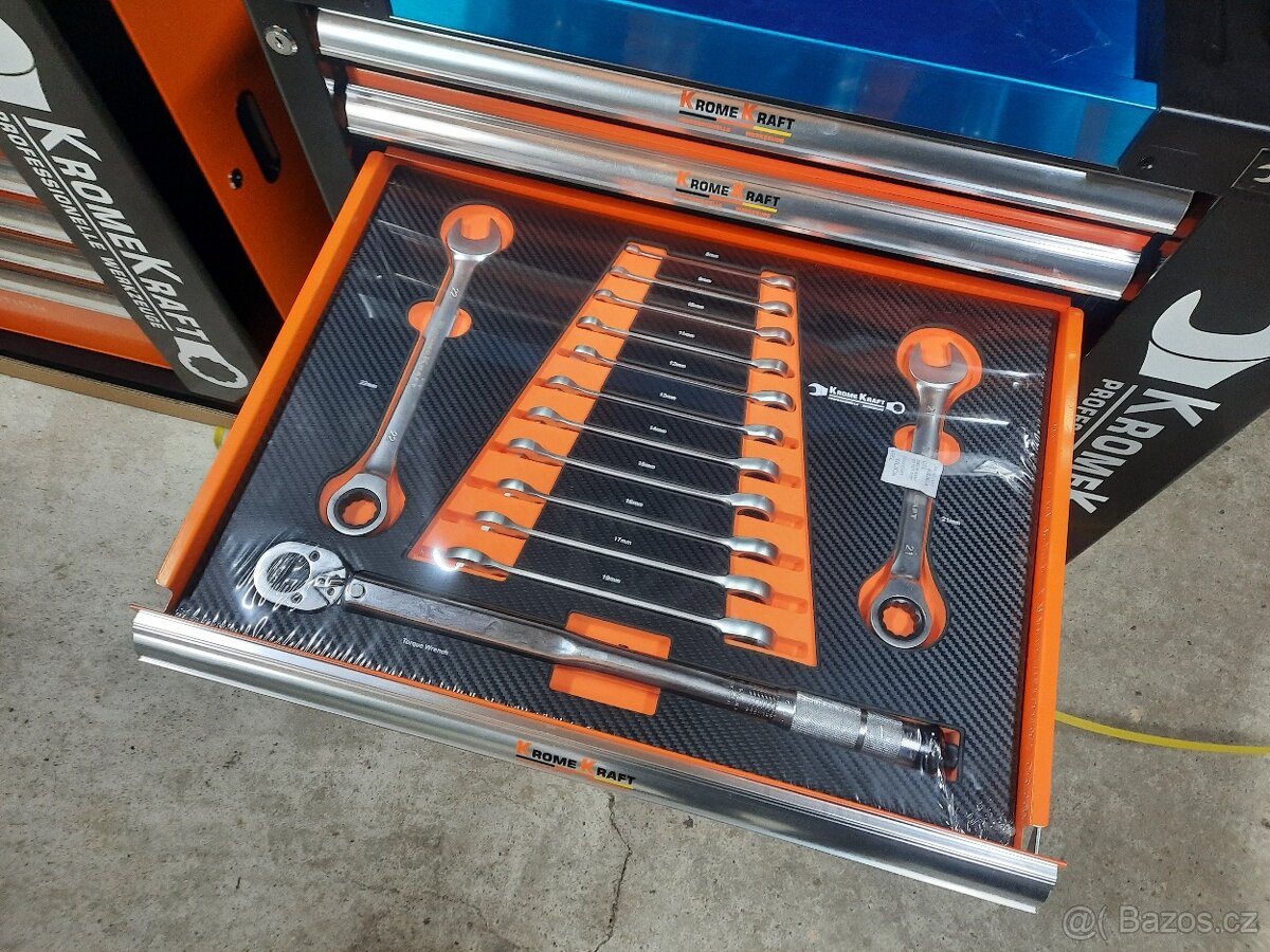 Dílenský vozík - 8 plných šuplíku - 7