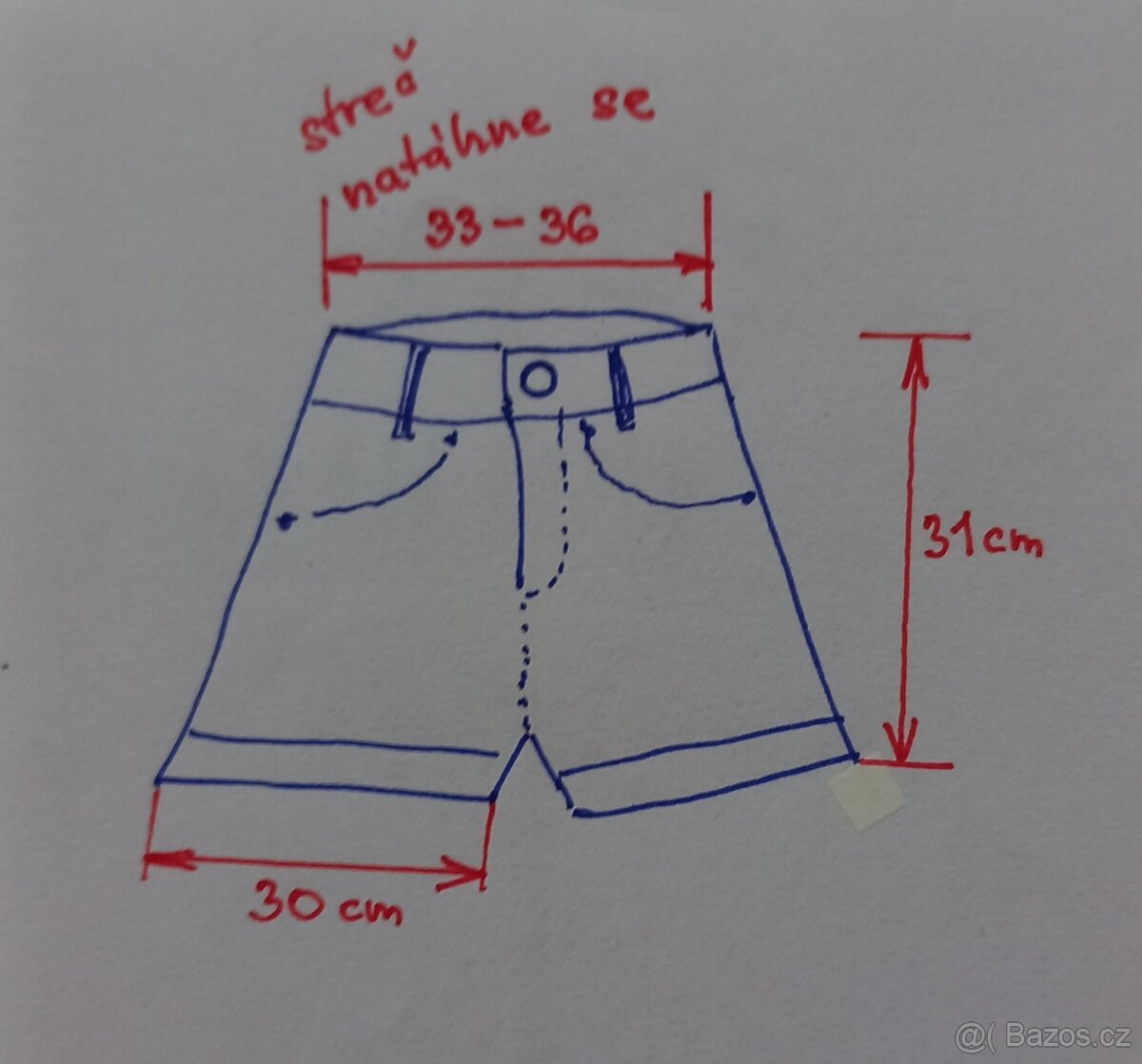 Riflové kraťasy dámské - 7