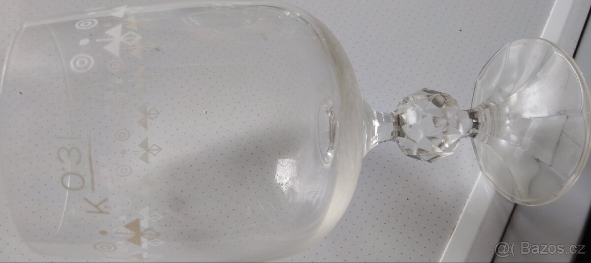 Retro sklenice restaurace a jídelny ČSR - 7