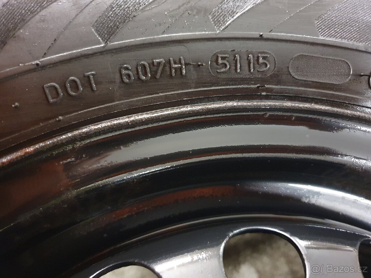Zimní kompletní kola 4x100 r14 pneu 175/65 r14 4x7mm - 7