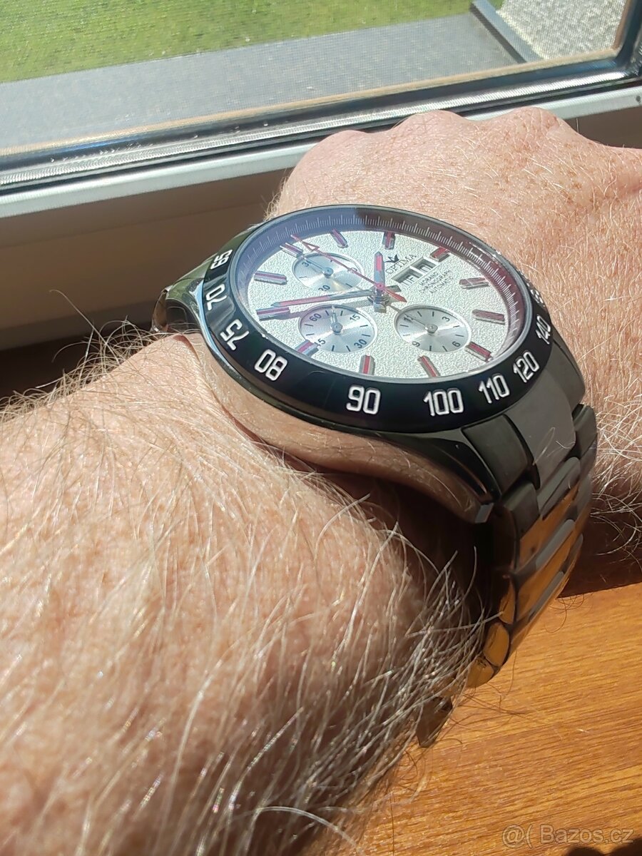 Nové švýcarské hodinky Optima - MORANO Sport Valjoux automat - 7