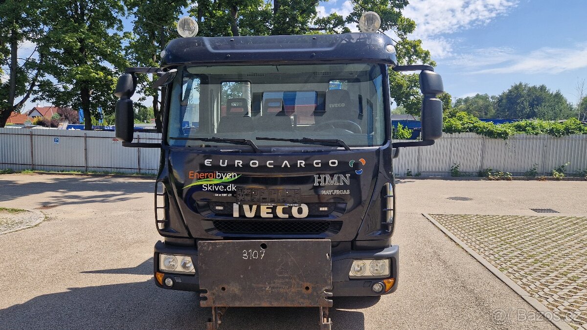 IVECO Eurocargo 120EL20 CNG + 2x kontejner, vzduch podvozek - 7