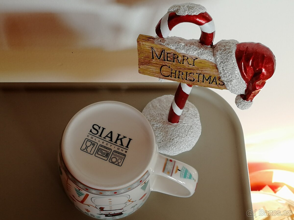 Vánoce hrnek sněhulák - 7