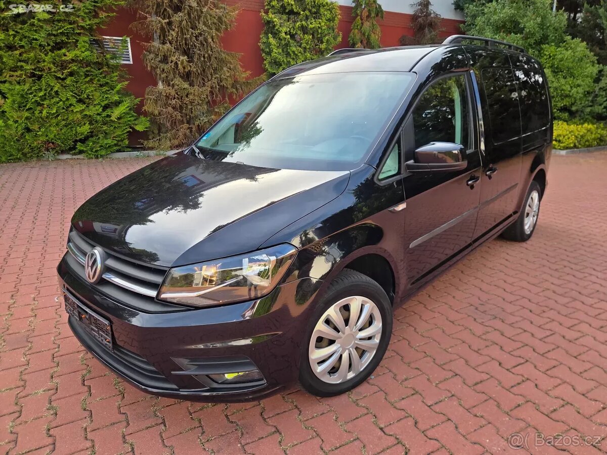 VW Caddy Maxi 2.0TDI 7.míst,tažné,serviska,rozvody,tempomat - 7