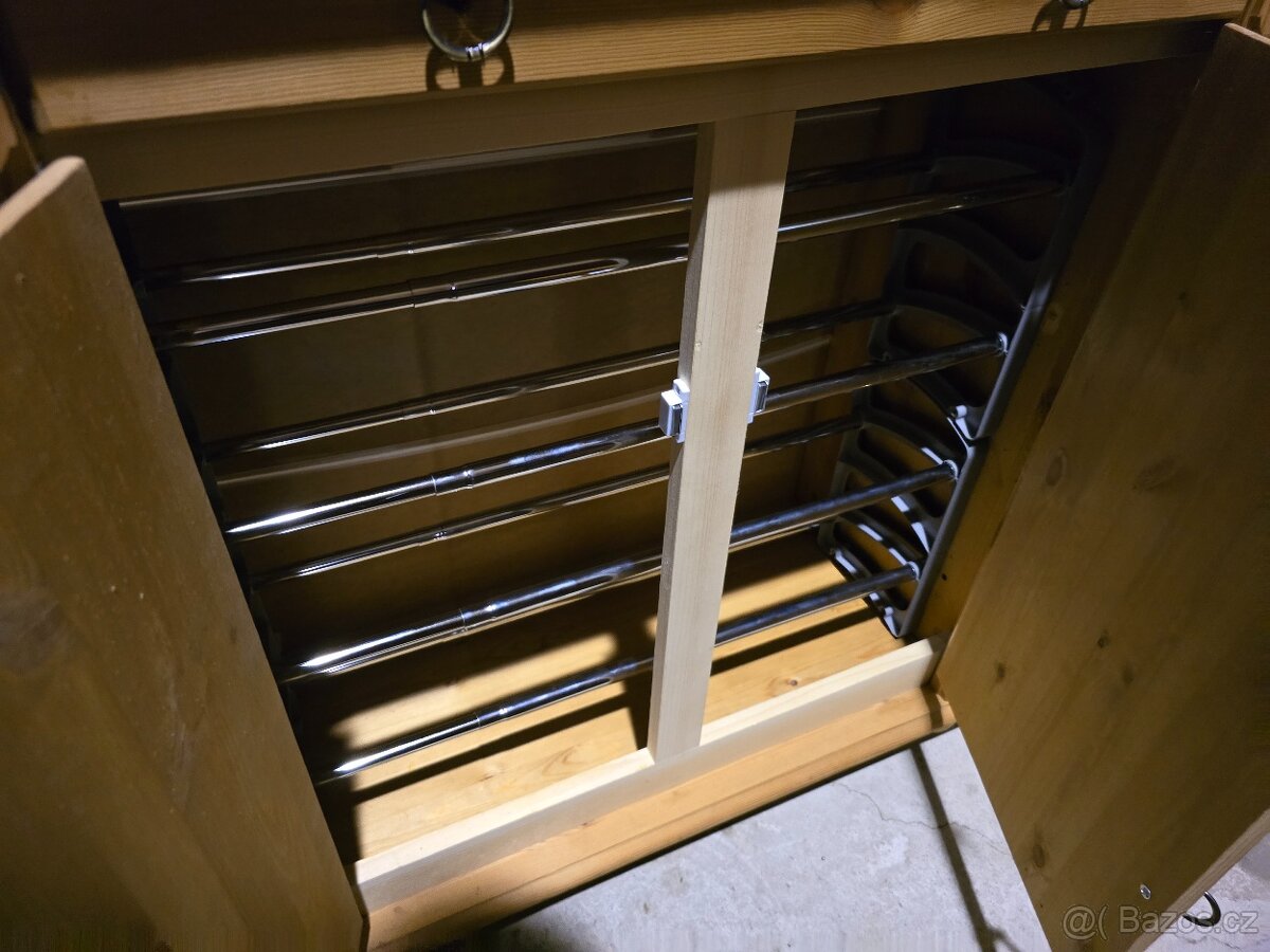 Komoda Botník Dřevo 39x80 výšká 93 cm - 7