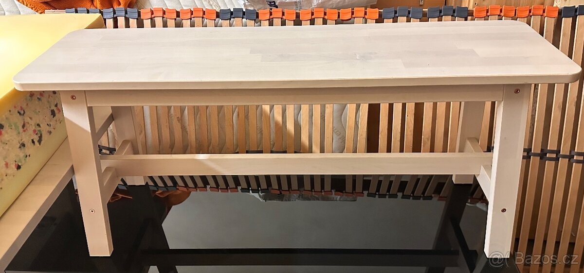 Stůl masiv + lavička - 7