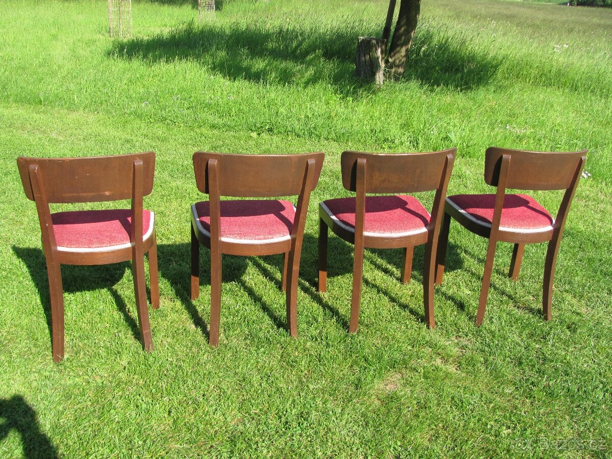 Židle pevné bytelné 4ks / cena za vše - 7