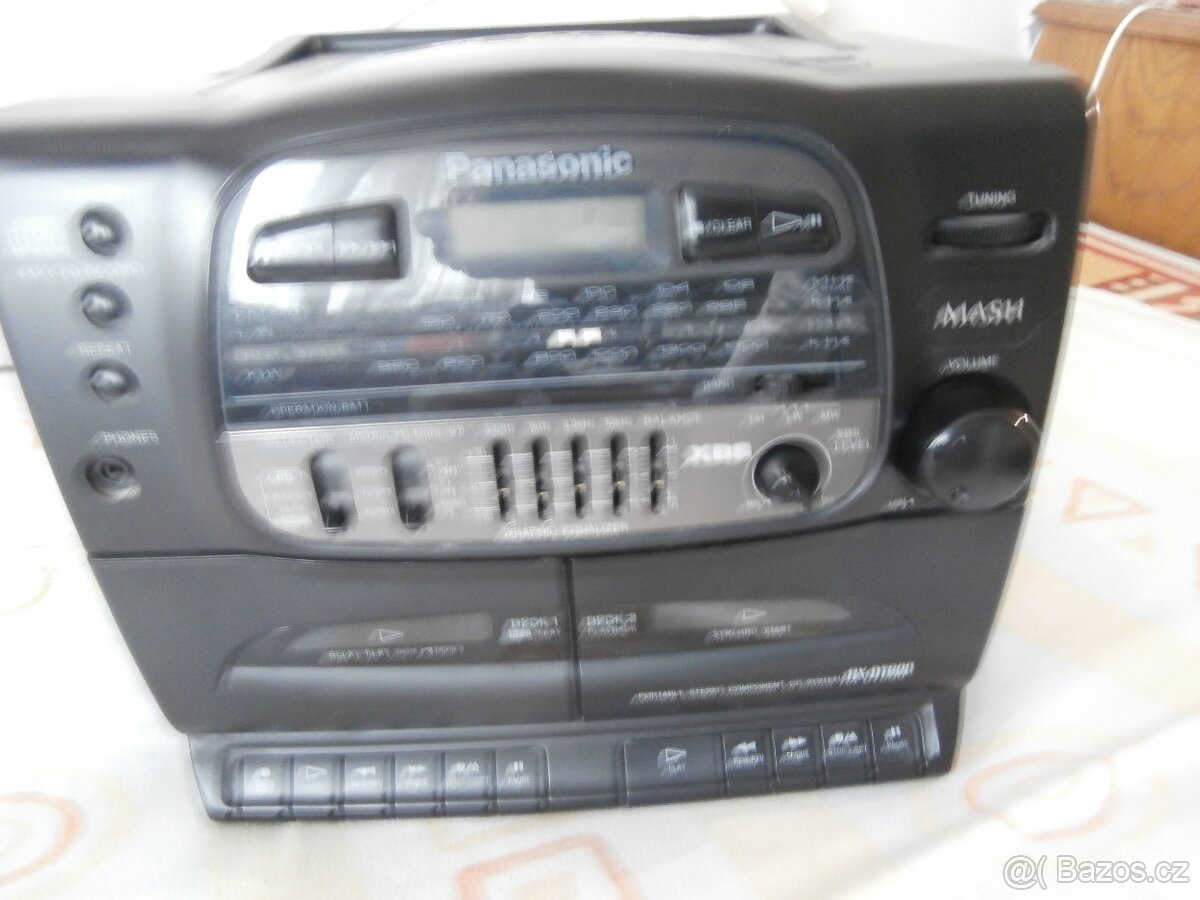 rádiomagnetofon s CD Panasonic RX-DT-600 - 7