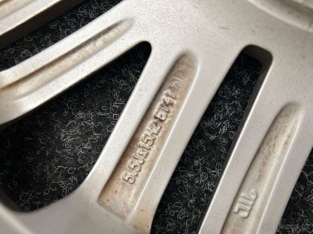 Orig. alu kola VW 4x100 R15 - 7