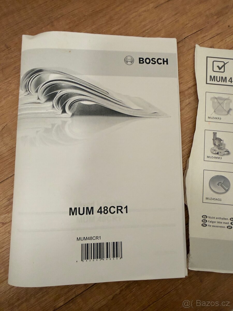 Kuchyňský robot BOSCH nepoužitý - 7