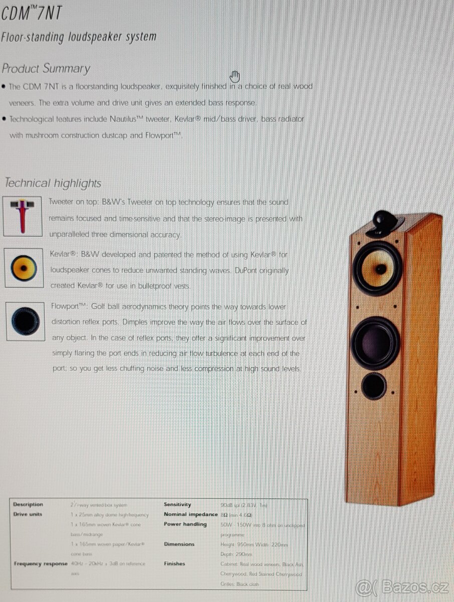 Bowers & Wilkins CDM7 NT - 7