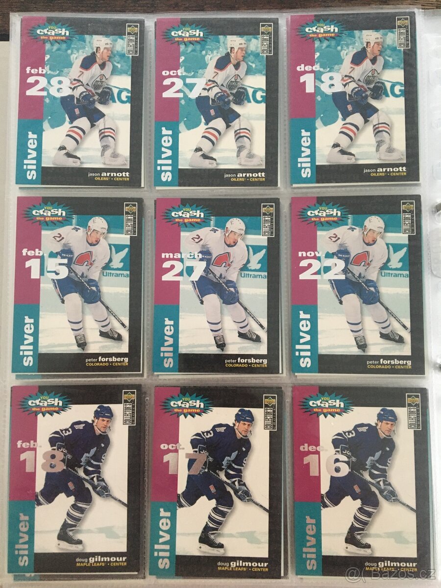 Hokejove Kartičky U Crash The Game 95/96 - 7