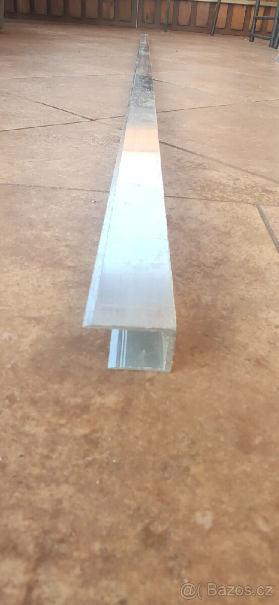 Hliníková ukončovací lišta na makrolon - 7