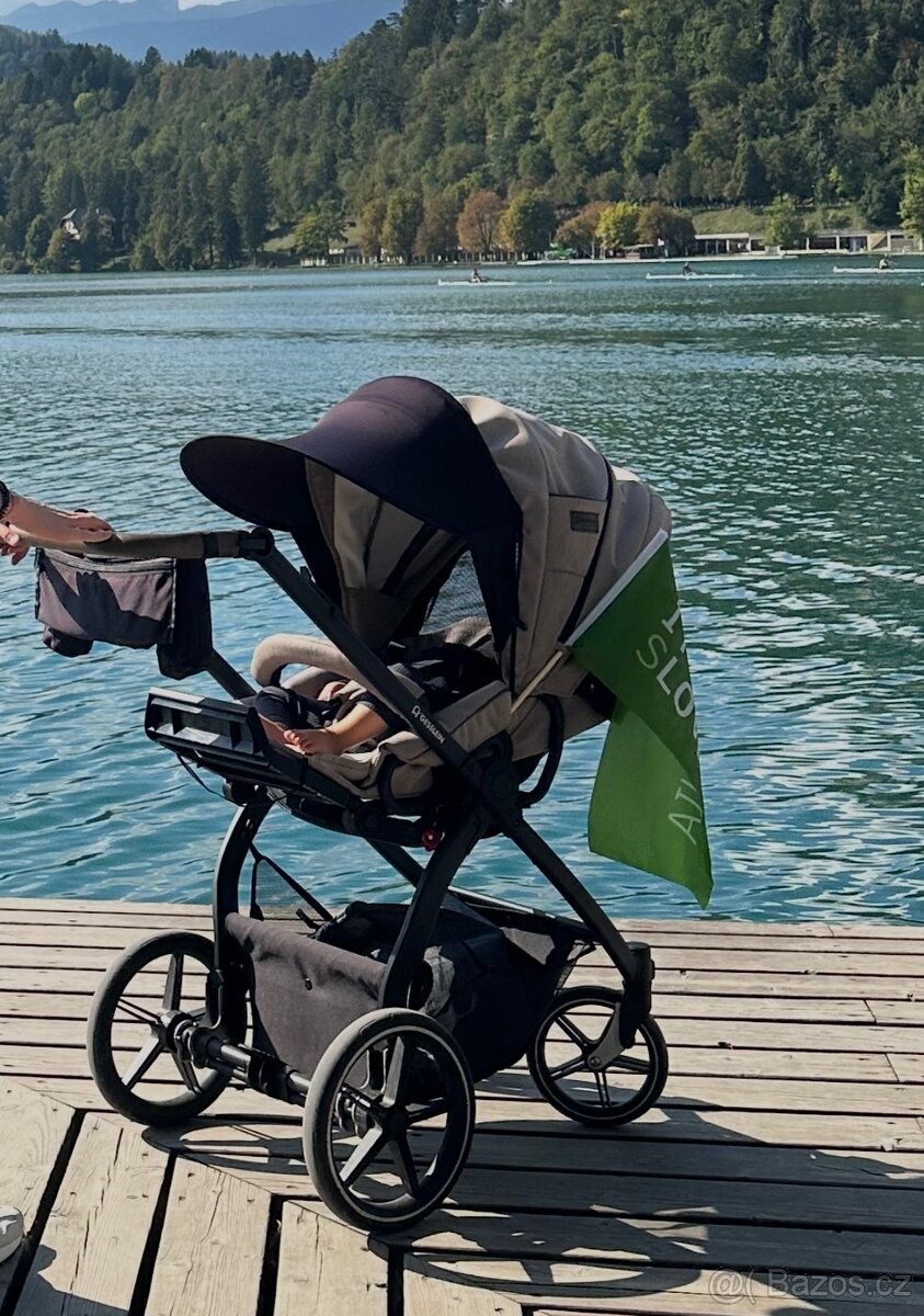 Kočárek Gesslein dvojkombinace s příslušenstvím - 7