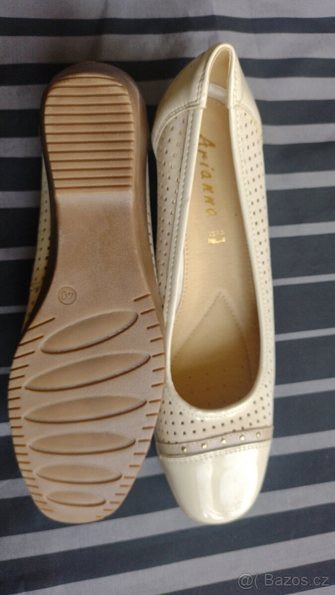 nové dámské celokožené polobotky ARIANNA v.40 - 7