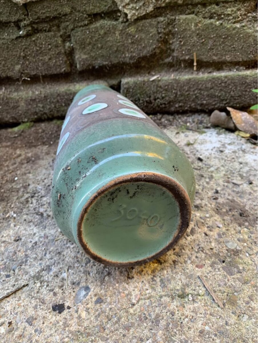 Broušené sklo a váza - 7