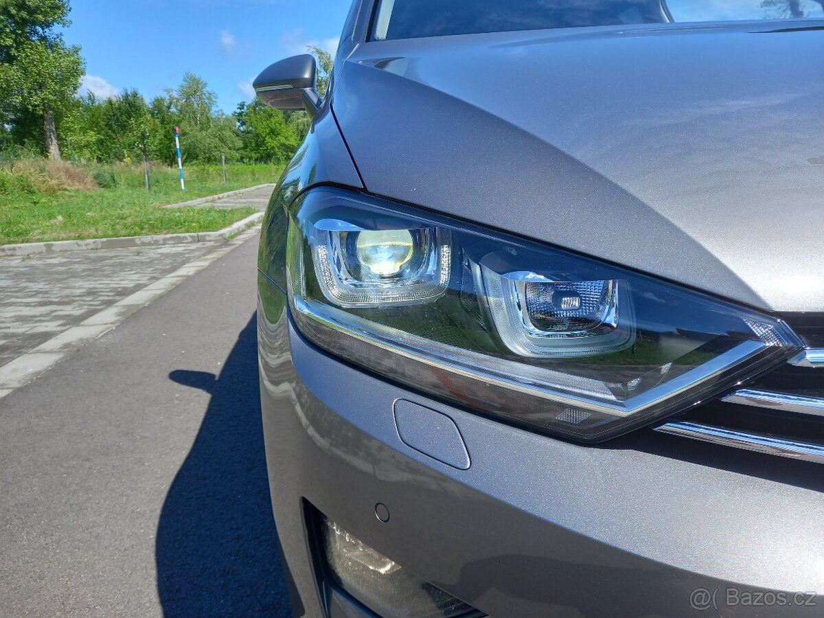 VW-GOLF SPORTSVAN 2,0TDI-150PS-BIXENON-HIGHLINE-NAVI-2015 - 7