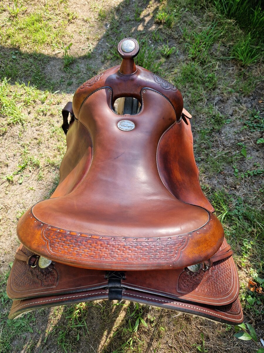 Westernové sedlo - Tom Zajac - 7