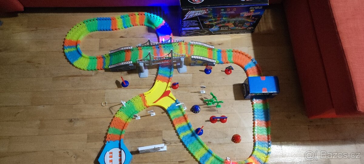 Svítící autodráha Alltoys - 7