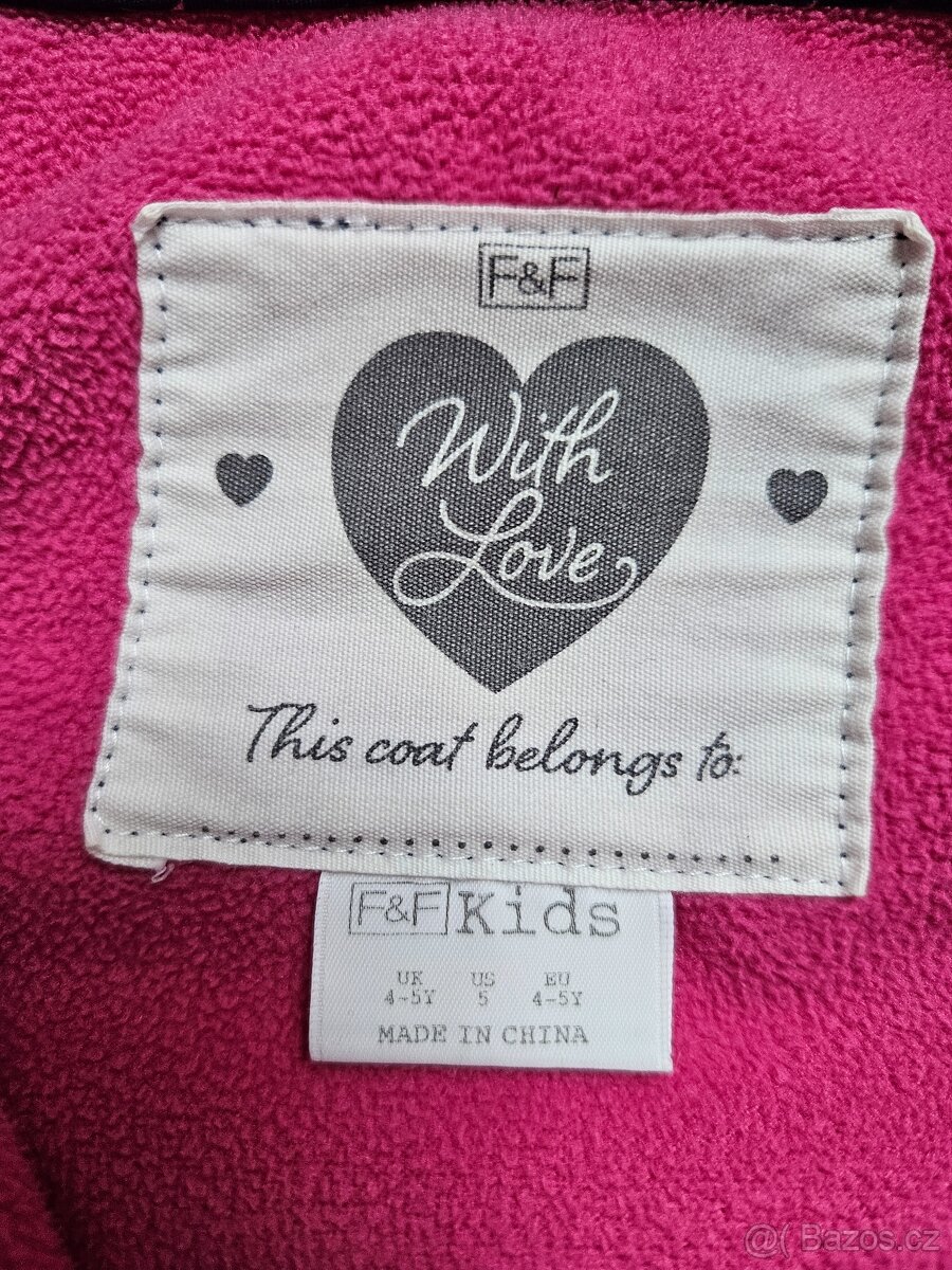 Dívčí softshellová bunda, 4-5 let - 7