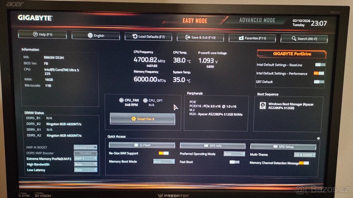 GIGABYTE B860M DS3H - 7