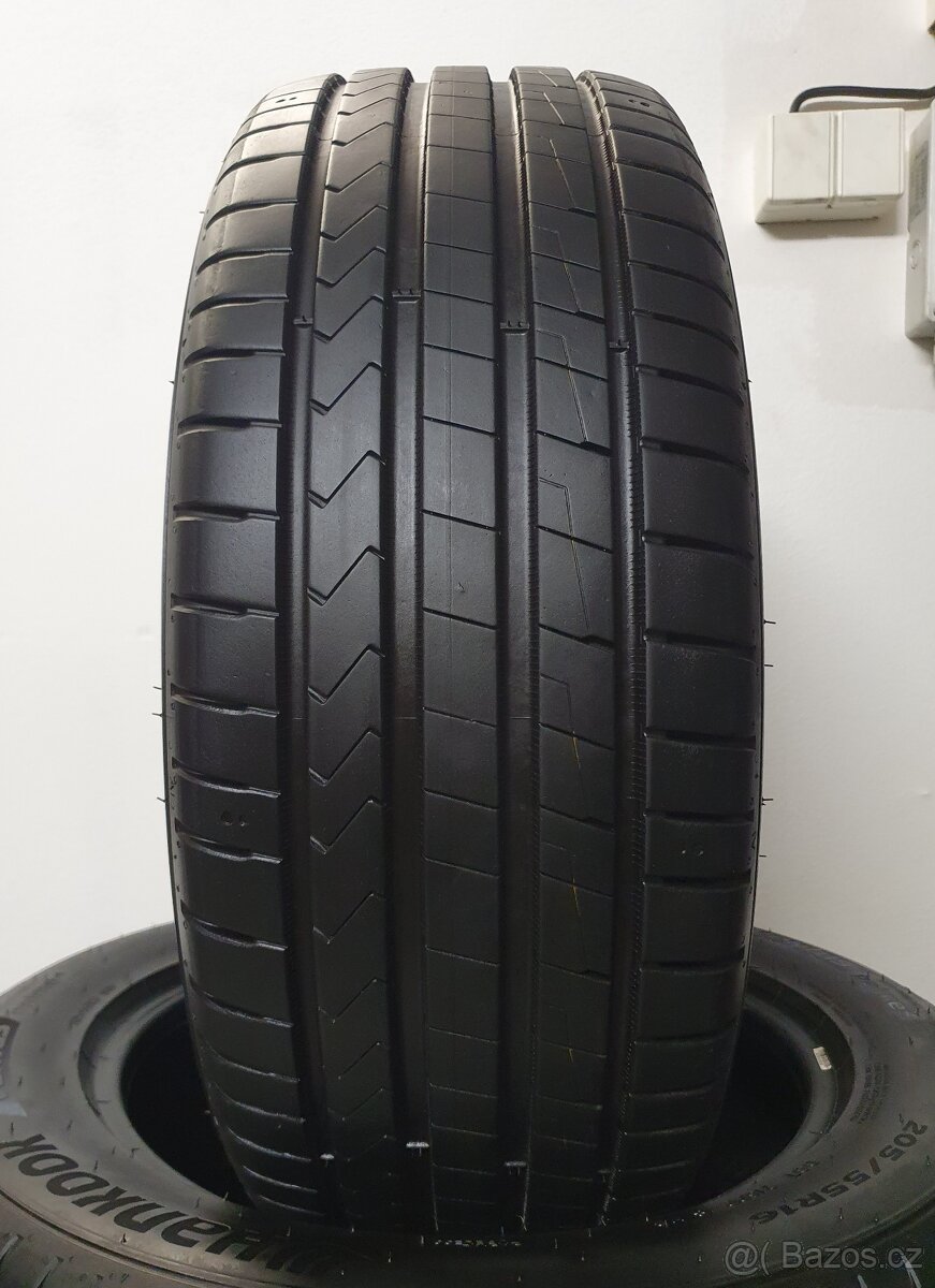 4x ZÁNOVNÍ 205/55 R16 Letní pneu Hankook Ventus prime 4 - 7
