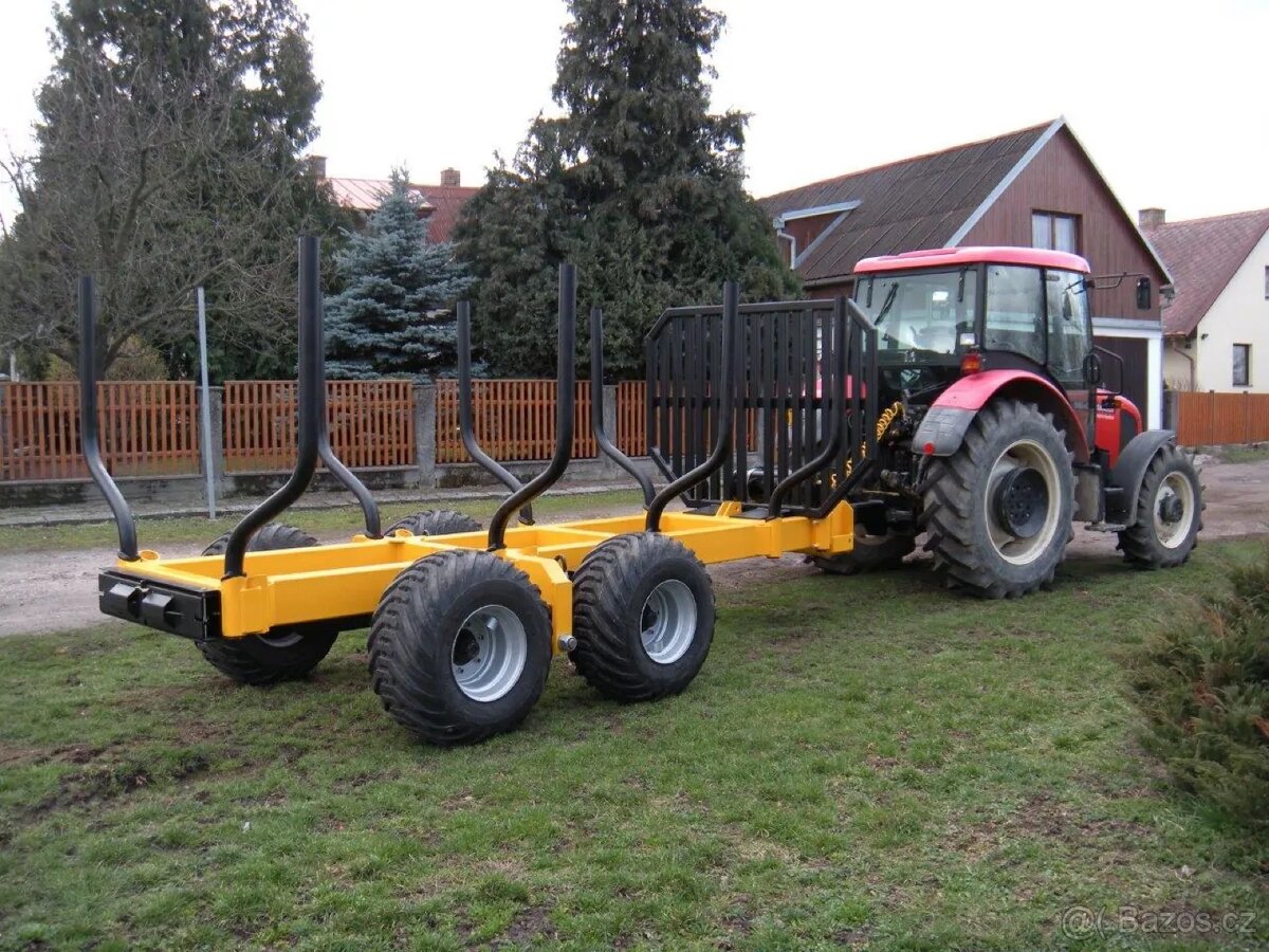 Prodám vyvážecí vlek Forestma 10T s HR Möre Maskiner 7070 - 7