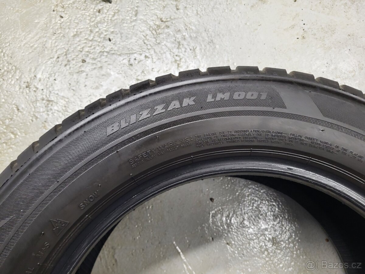 2x 225/60R17 Bridgestone zimní pneu - 7