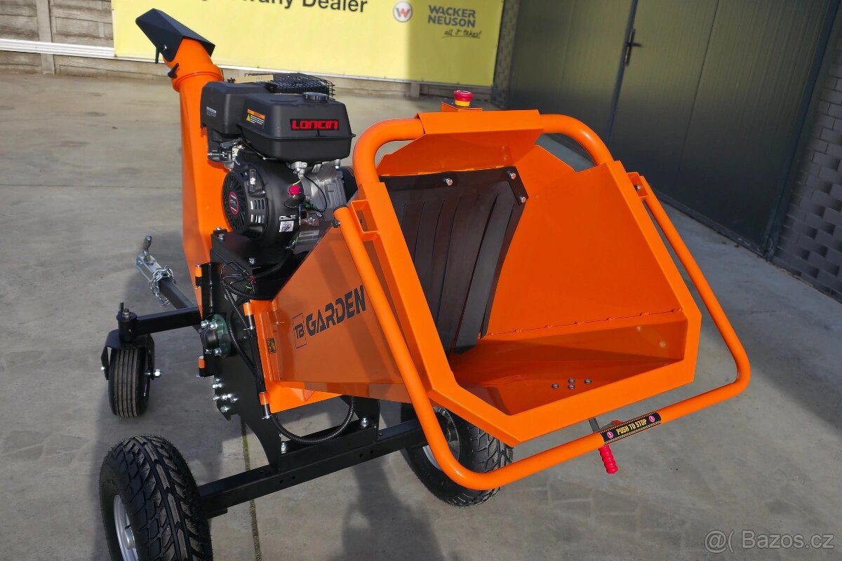 Štěpkovač-drtič-TB GARDEN P4206 - 7