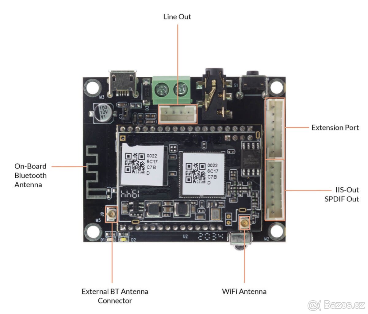 Up2stream Mini V4, DIY předzesilovačová karta - 7