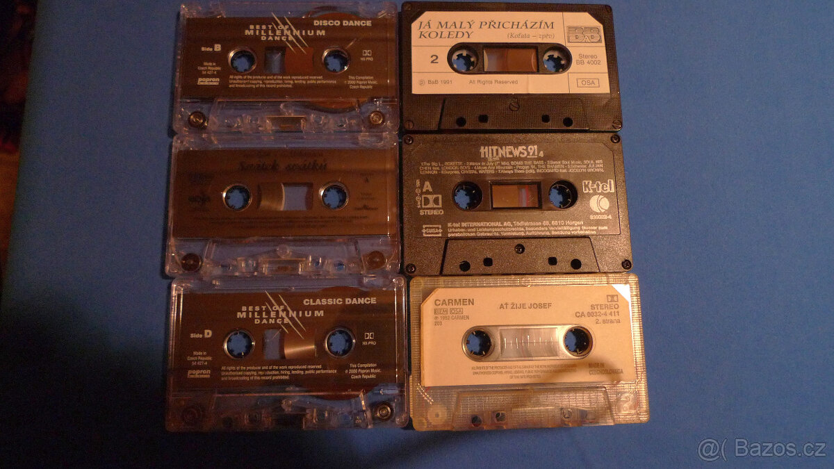 Rock, disco, pop kazety - 7