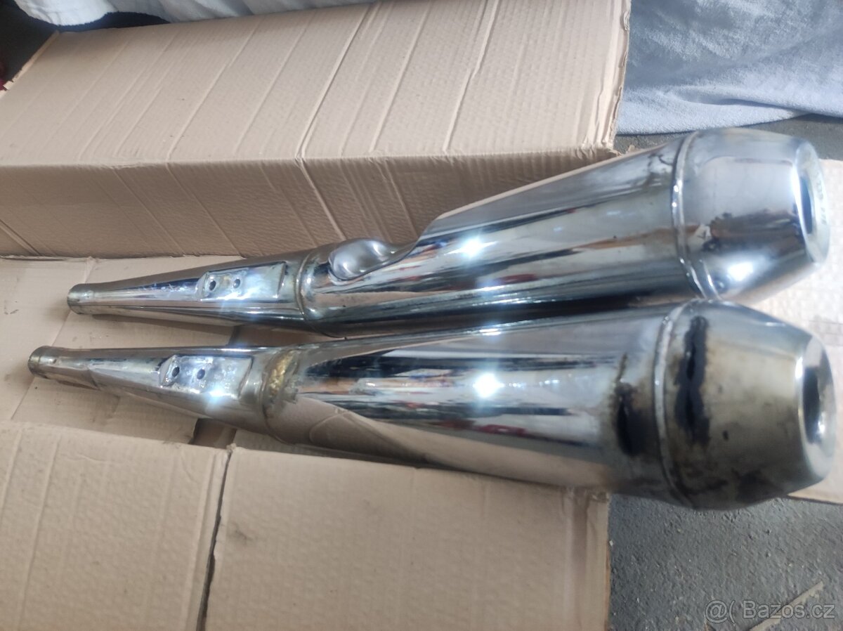 Originál výfuky BMW R60/5 - 7