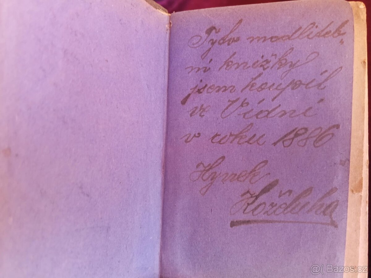Staré modlitební knihy - 7