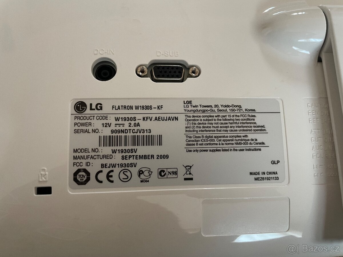 LG LCD monitor Flatron 18.5” - 7