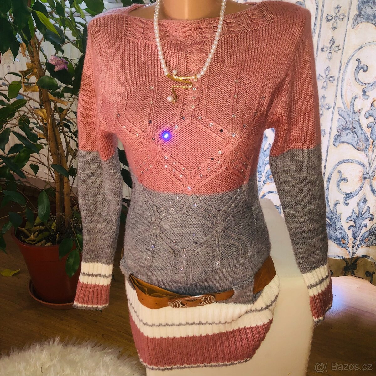 teplesaty# business# longsvetr# pletene# třpytky#svetrovesat - 7