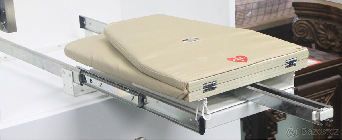 Campbell skládací žehlící deska ŠEDÁ 2ks - 7