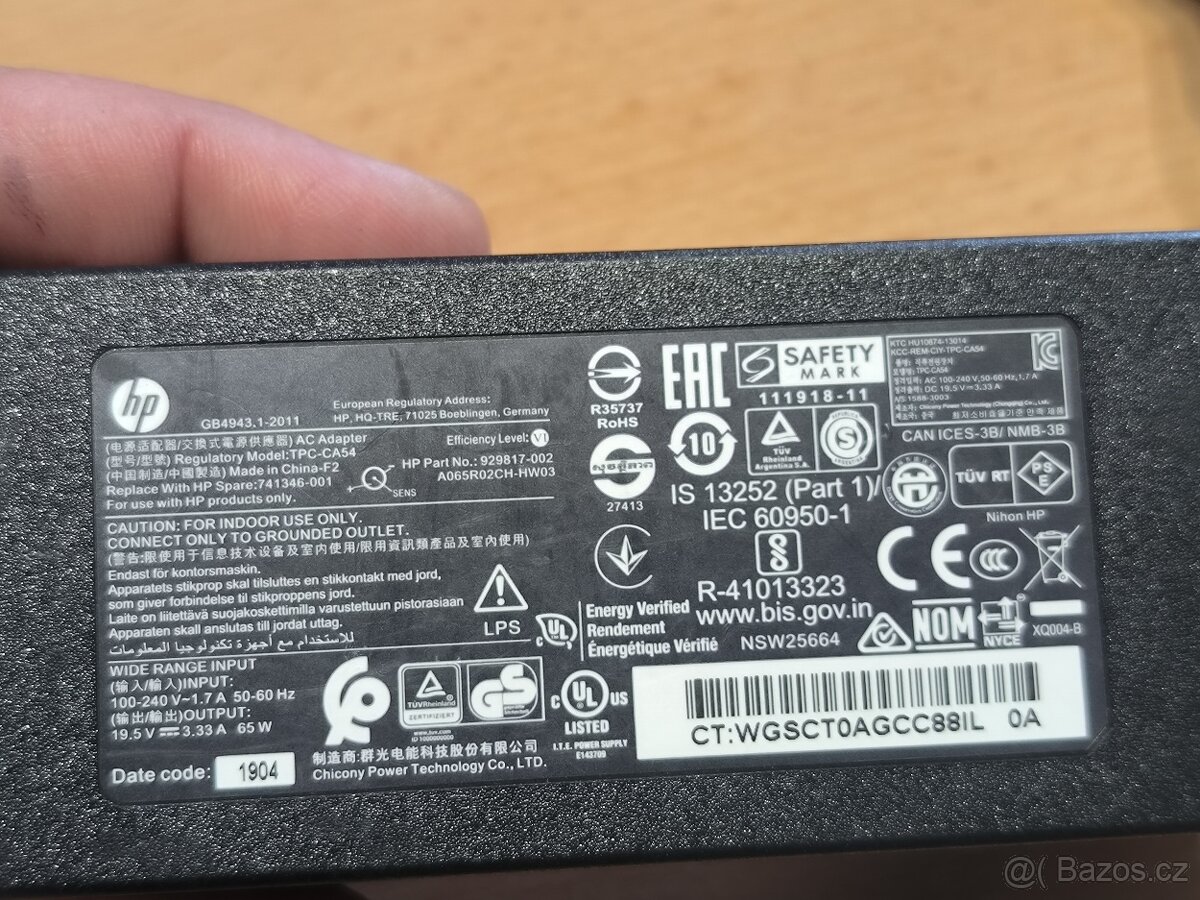 Adaptér na notebook HP - 7