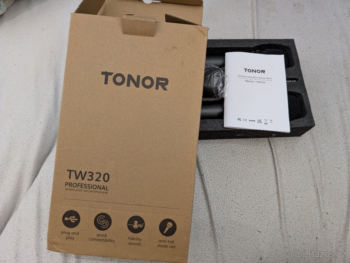 Tonor TW320, 2 sety 4 mikrofony cena za dva sety - 7